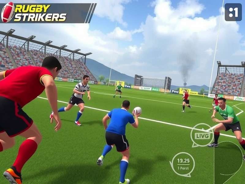 Surat Rugby Strikers gameplay screenshot